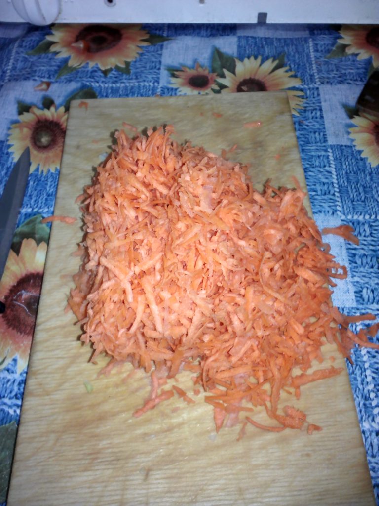 морковь для лазаньи