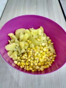 кукуруза с картошкой